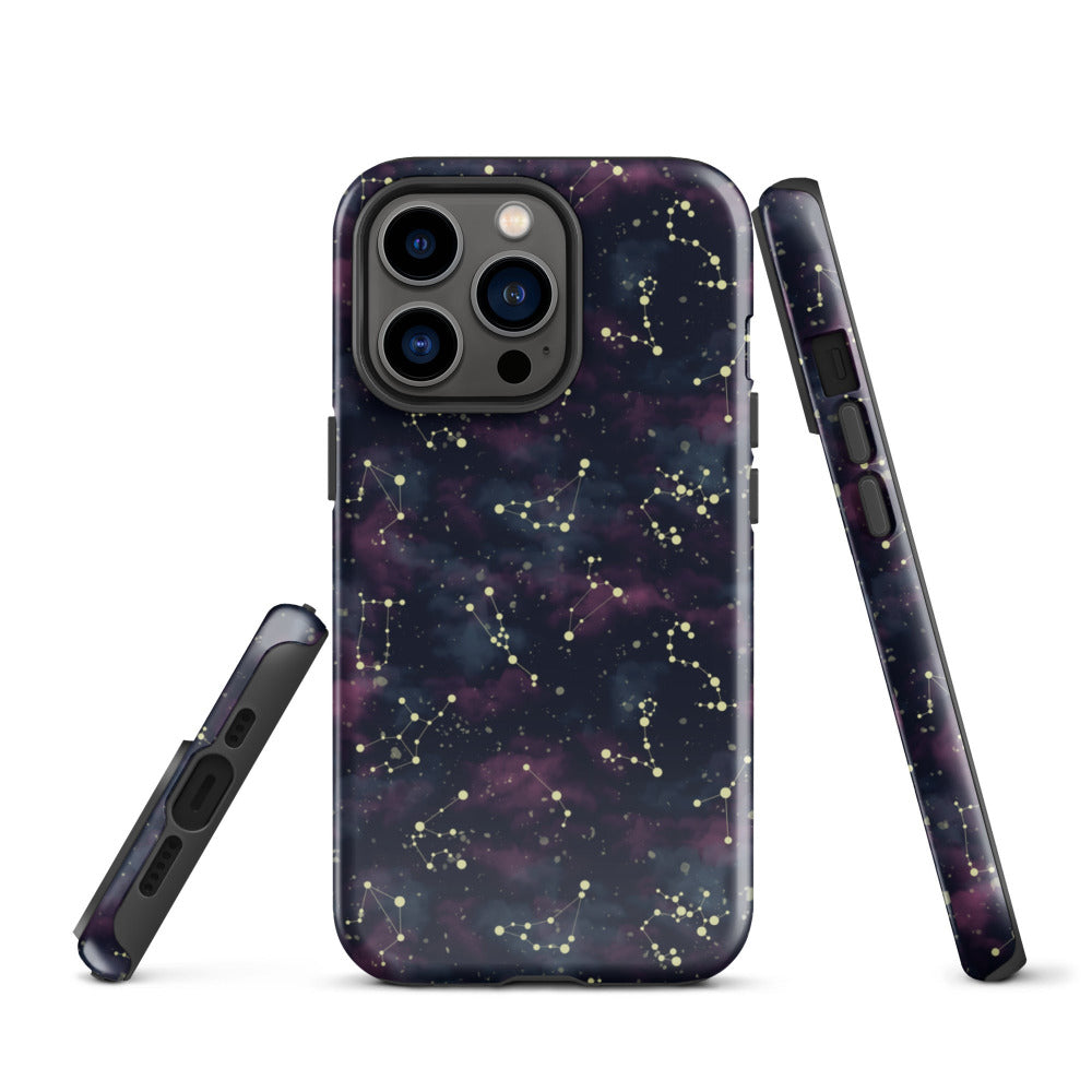 Star Constellations Tough Case for iPhone 13 Pro - Glossy Finish - https://ascensionemporium.net